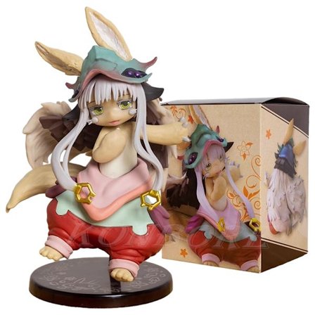 14 cm Coreful Made in Abyss Nanachi Anime Figur #1959 Faputa Action Figur #1888 Prushka Figurine Samlarmodell Dockleksaker