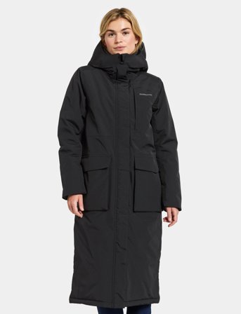 Didriksons Leya Wns Parka L 4 - Black - 44