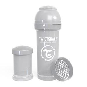 Twistshake Anti-Colic 260ml Pastel Grey - Baby feeding - One size - Grey - Mädchen