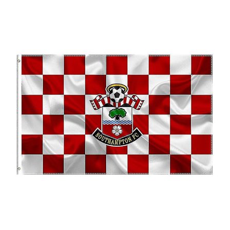 Black Friday-tilbud – Spar stort! Southampton Fc Polyesterflagg