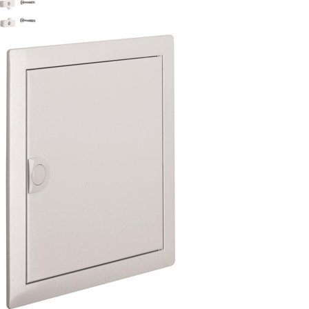 Hager VZ321N Dør med ramme, hvit 1 rad, Elfordeling & strømforsyning