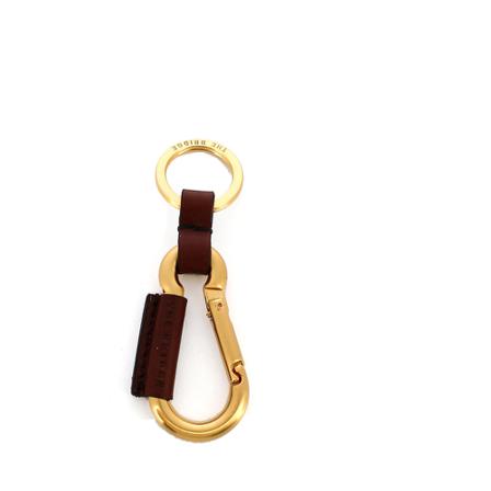 The Bridge, Duccio keychain with carabiner Zwart, unisex, Maat:ONE Size
