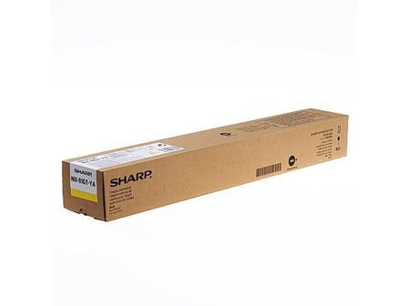 SHARP Toner MX61GTYA gul - Lyreco - Toner och bläck - Tonerkassetter - Toner Sharp