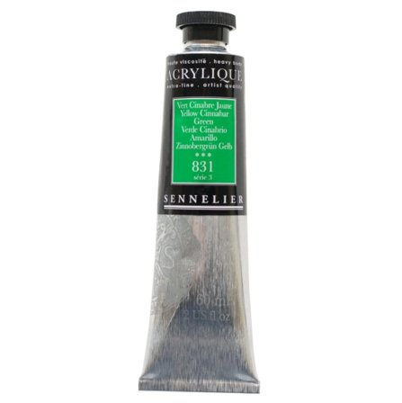 Sennelier Acrylic Colour Extra-fine 60 ml (Price Group 3) Yellow Cinnabar Green