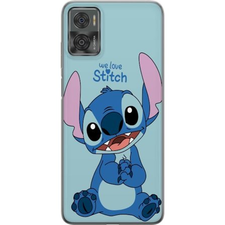 Kompatibelt Mobilskal till Motorola Motorola Moto E22i Älska Stitch