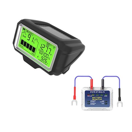 BM5-D 12V LED Batteritester Monitor Værktøj Professionel Batteri Sundhedstester Analysator Batteri SOH SOC Display Værktøjer