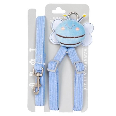 Mode hundsele koppel Justerbar manchester husdjur bröst rygg dragrep