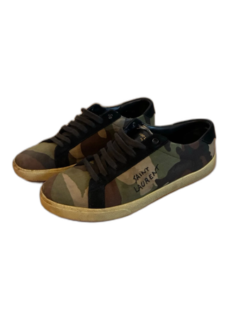 Saint Laurent camo sneakers