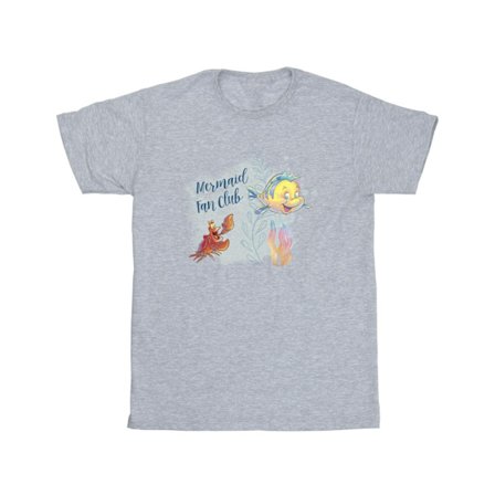 Disney Girls The Little Mermaid Club Bomull T-shirt 7-8 år S