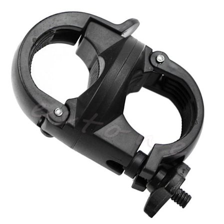 Sykkel Lyktfeste Holder Lykt Holder Klemme Lommelykt
