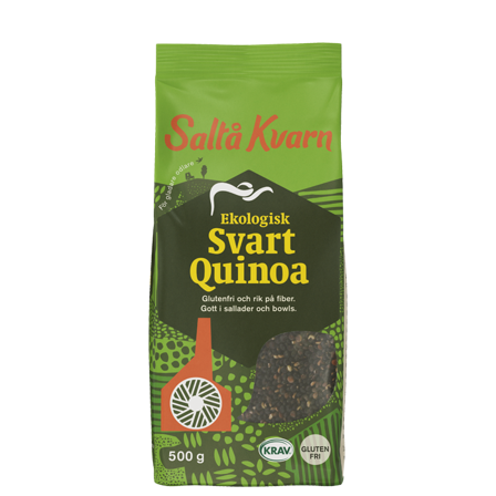 Saltå Kvarn Svart Quinoa 500 g