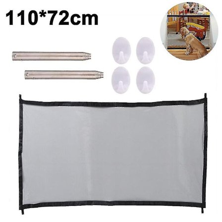 Foldbar hundegitter, magisk gitter foldbart, hundedør sikkerhedsgitter