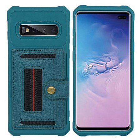Samsung Galaxy S10 Plus - Praktiskt Skal med Kortfack