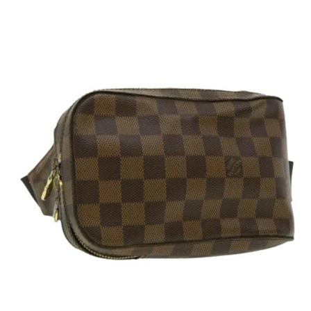 Louis Vuitton Vintage, Pre-owned Canvas louis-vuitton-bags Bruin, Dames, Maat:ONE Size