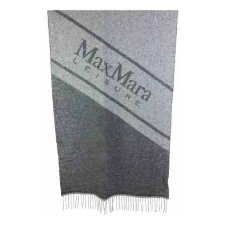 Max Mara, Silky Scarves Grijs, Dames, Maat:ONE Size