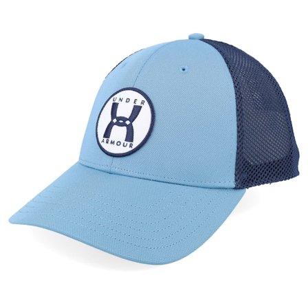 Under Armour - Blauw Cap - M Sportswear Blue Smoke Trucker @ Hatstore