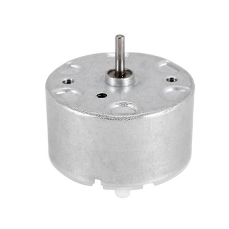 Rf-500 Tb-12560 Dc 1.5 - 12 V 2700 U / Min Tomgångshastighet 32 Mm Diameter Dc Motor Silver
