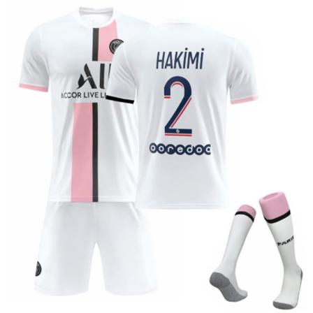 Barn / Vuxen 21 22 World Cup Real Madrid Fotbollströja På Set