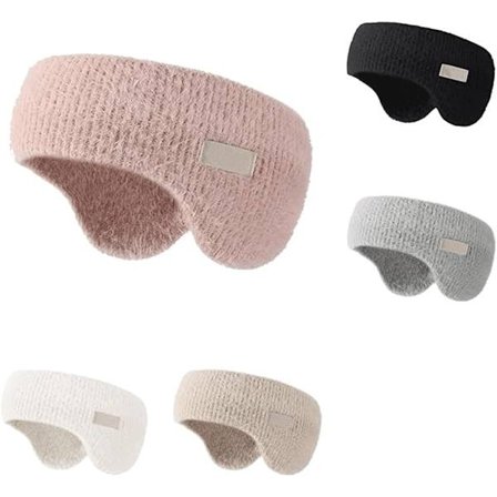 ING Unimaski, Melua vaimentavat kuulosuojaimet, Unimaskit, Talviset lämpimät kuulosuojaimet, Paksut neulotut kuulosuojaimet, Sopivat pyöräilyyn ja 