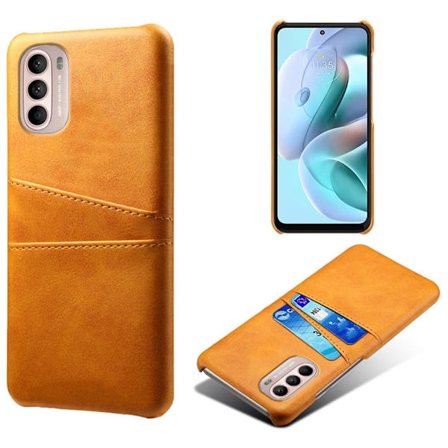 Motorola Moto G41 / Motorola Moto G31 skal med korthållare - Orange