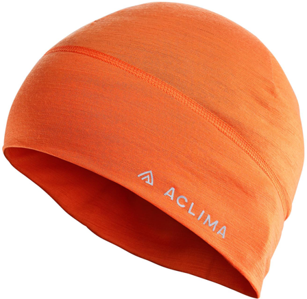 Aclima LightWool Beanie Orange Tiger