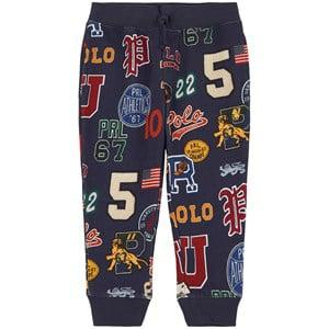 Kids - Ralph Lauren Printed Sweatpants Navy 3 Years - Bottoms - 3 years - Navy