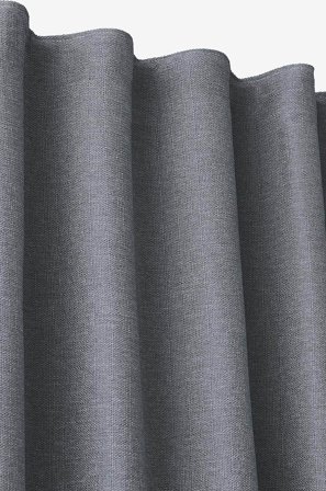 Svanefors - Gardin Olle 2-pack - Grå - Veckbandslängder - 140X280 - Från Homeroom