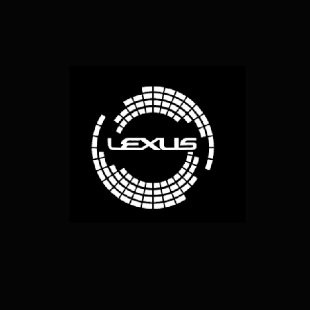 Lexus-tervetuliaisvalot Lexus LS RX ES IS LX Lexus -oven projektiovalot (2 kpl)