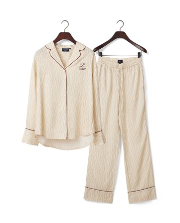 Lexington Lyocell pyjamas, ljusbeige