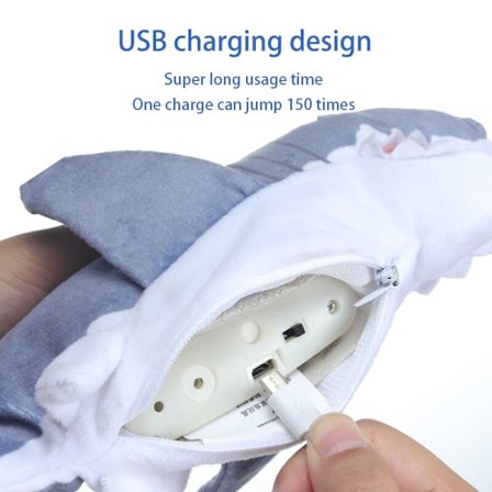 Elektrisk Floppy Fish Kick Fish Cat Toy