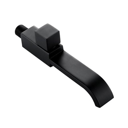 Badekarvask Faucet Vaskeservant Faucet Baderom Tilbehør Kraner For Bad Svart