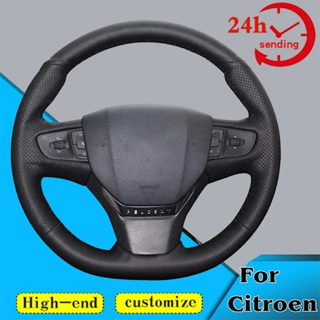 Anpassat rattflätsskydd 100% passform för kompatibel med citroen c3 c3-xr 2015-2019 c4 2016-2019 peugeot 408 2014-2019 traveller 2016-2019