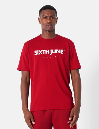 SIXTH JUNE Essentiel Ss Tshirt - Red - XS