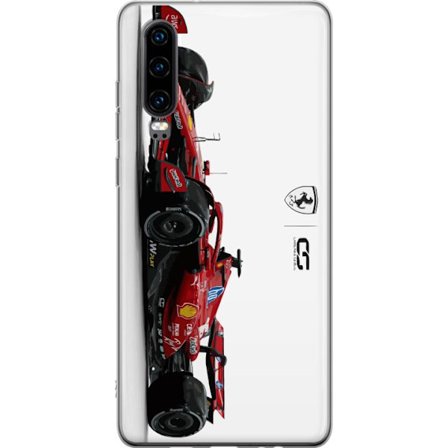 Kompatibelt Mobilskal till Huawei Huawei P30 F1 Sportbil Racing Formel 1 Grand Prix