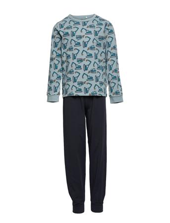 Pyjamas Set Ls - Aop Blue CeLaVi