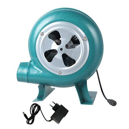 BBQ Luftblæser 12V Bærbar Letvægts Elektrisk BBQ Ventilator Udendørs Madlavning Camping