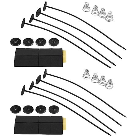 2 sett vifter Bil Vifte Kjøligere Montering Bil Vifte Brakett Sett Kjøretøy Vifte Kjøligere Stativ Bil Vifte Montering Sett Bil Vifte Tilbehør