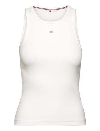 Tjw Essential Rib Tank White Tommy Jeans