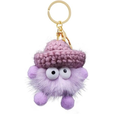 Söpö plyysi avaimenperä naisille, pehmeä ja pörröinen avaimenperä, Squishmallow avaimenperä, Kawaii auton avaimenperä, reppua avaimenperä, IC