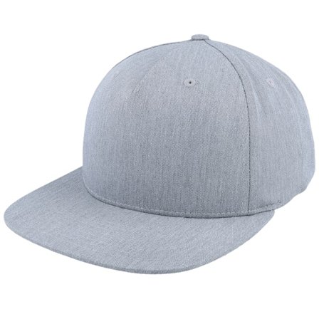 Richardson - Grå snapback Kasket - 255 Heather Grey Snapback @ Hatstore