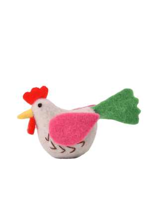 Åhléns Home Påskhänge i ull tupp Inredningsdetaljer Flerfärgad ONESIZE