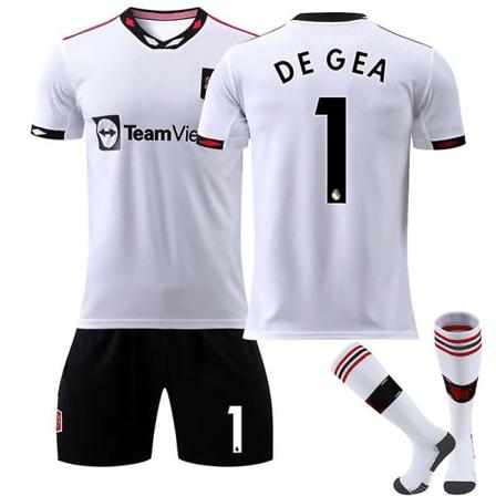 Manchester United Bortefotballtreningsdrakt Sesong 22-23 - Rashford NO.10 M DE GEA NO.1 XL