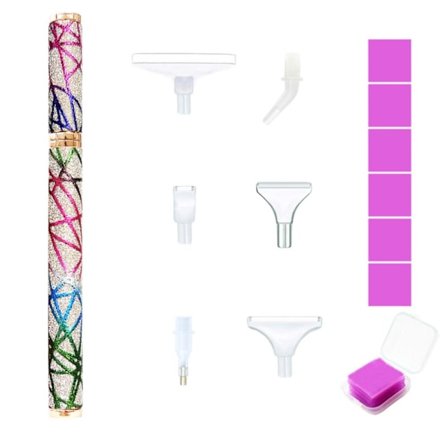Glitter Diamond painting Penna Point Drill Pennor STYLEB STYLEB