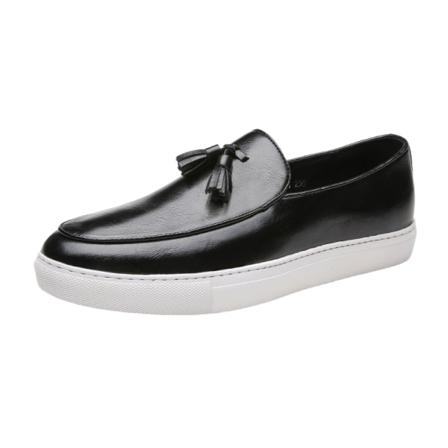Flat Flats För Män Rund Toe Casual Sko