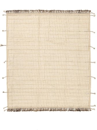 Berber Style Matta Handknuten 258X291 Beige/Orange Afghanistan