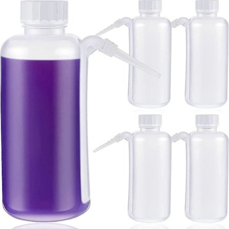 5 stk. Nadverbæger Fyldstof Plast Ingen Dryp Klemme Flaske Juice Dispenser Med Sidestrå Kr