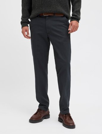 Jack & Jones Jpstollie Franco Chino W Belt - Navy - 30 x 34