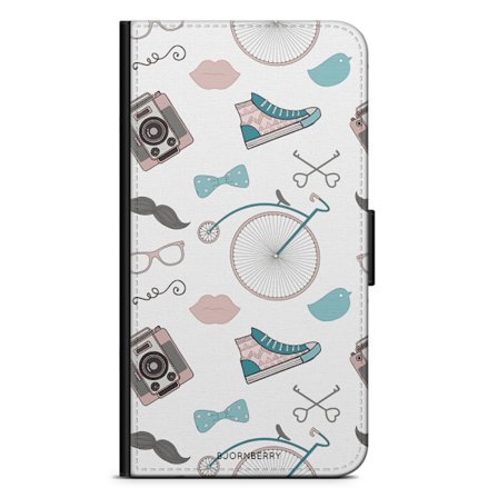 Bjornberry Fodral Samsung Galaxy A40 - Hipster Mönster