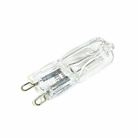 G9 halogen pærer, høj temperaturbestandige pærer, ovnlampe, halogen wolfram 25W 50W dampboks 6 9mm stift pære
