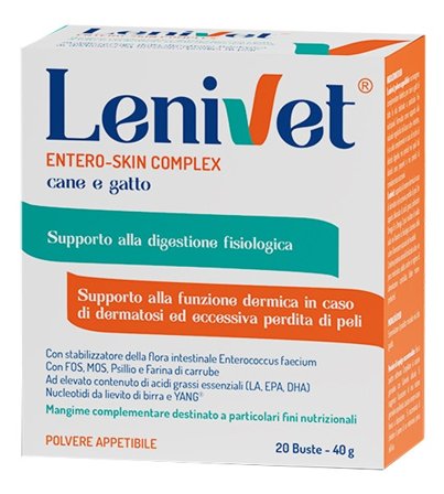 Lenivet Entero Skin Complex Mangime Complementare Per Cani/Gatti